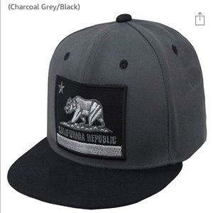 California Republic SnapBack - Charcoal Grey